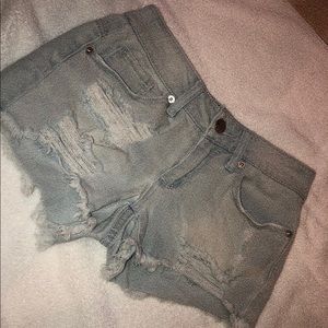 No Boundaries Rip Shorts.